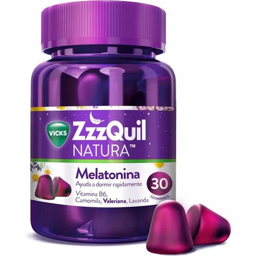 Vicks ZzzQuil Natura Melatonina Gominolas (30 ud)