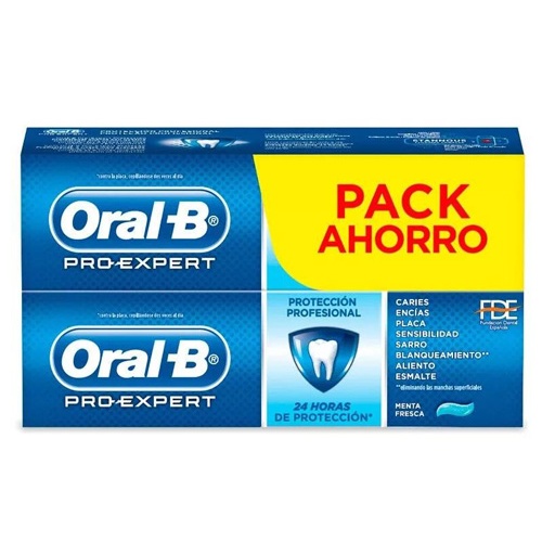 Oral-B DUPLO  Pro-Expert Protección Profesional Pasta Dentífrica (100 ml x 2 ud)