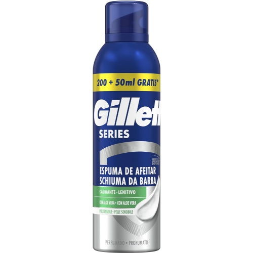 Gillete espuma series soothing 250ml