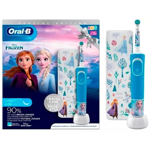 Cepillo dental electrico recargable infantil - pro kids 3+ frozen + tc (1 unidad)