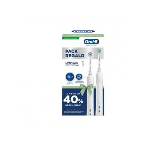 Oral-B Cepillo Eléctrico Pack Duplo Limpieza profesional