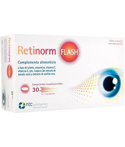 Retinorm flash (30 comprimidos bucodispersables sabor naranja)