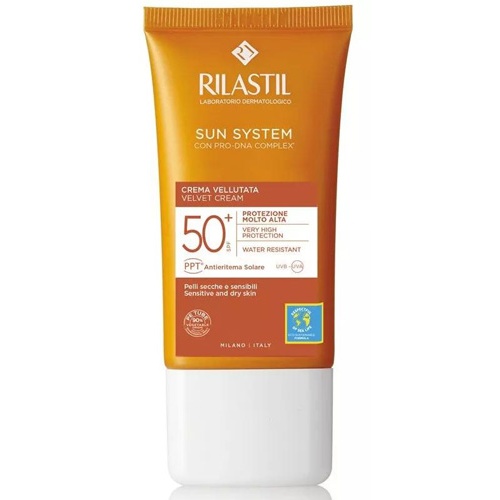 Rilastil sun system 50+ crema velvet (1 envase 50 ml)