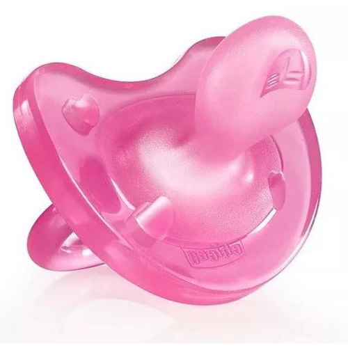 Chicco Chupete Physio Soft silicona rosa 0-6m