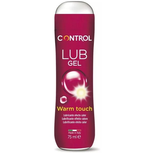 Control Gel Lubricante Warm Touch (75 ml)