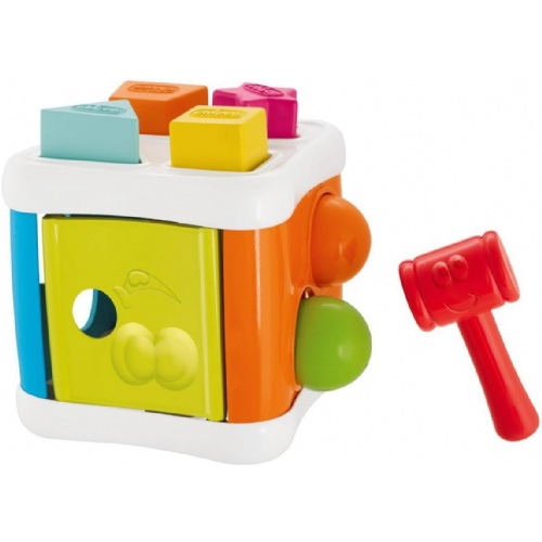 Chicco juguete 2 en 1 cubo de encastre y ma