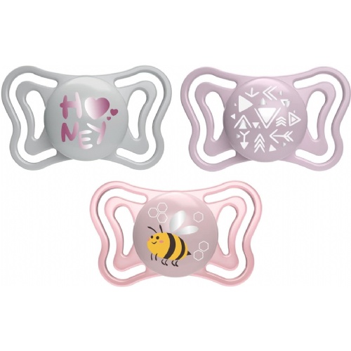 Chicco Chupete Silicona Ortodóntico Physio Light 2 - 6 meses Rosa (2 unidades)