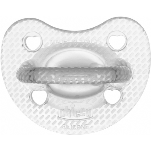 Chicco Chupete Silicona Physioforma Crystal 6 - 16 meses (2 unidades)