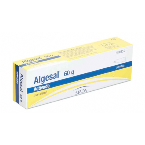ALGESAL ACTIVADO 10 MG/G + 100 MG/G POMADA, 1 tubo de 60 g
