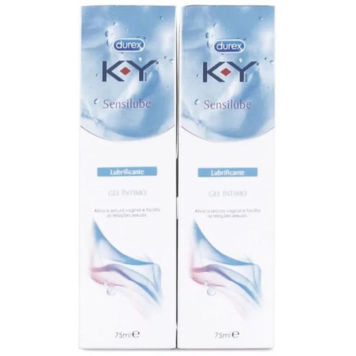 Durex Duplo Sensilube KY Gel Intimo (75 ml x 2 ud)