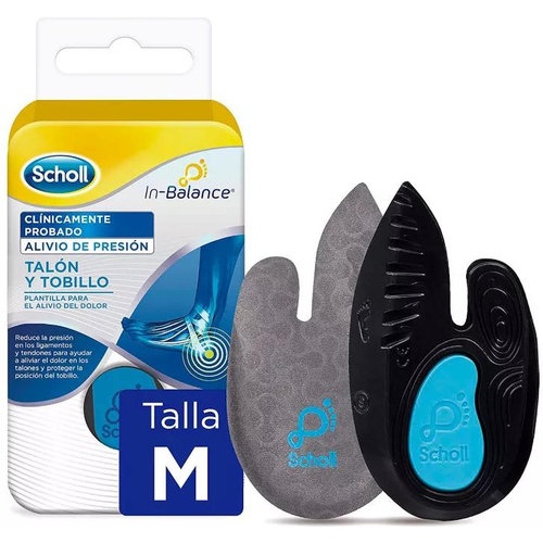 Plantillas tobillo y talon - scholl in-balance (talla m 1 par)