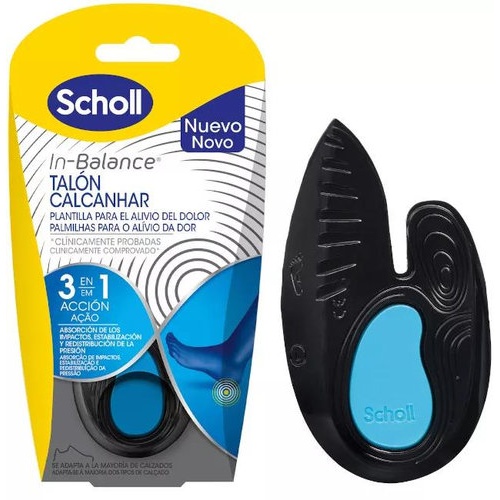 Plantillas tobillo y talon - scholl in-balance (talla l 1 par)