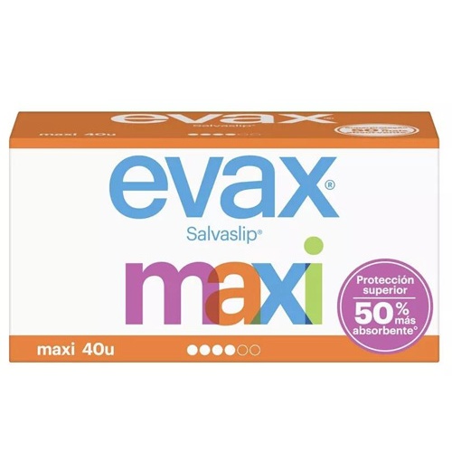 Evax salvaslip maxi 40 unidades