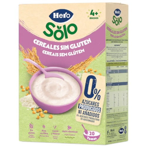 Hero cereales sin gluten (1 bolsa 340 g)
