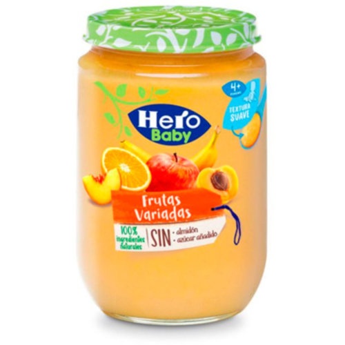 Hero baby frutas variadas (1 tarro 190 g)