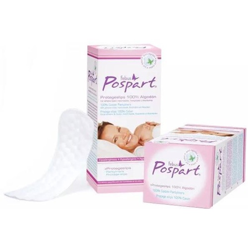 Indasec Pospart Protegeslips 100% Algodón (24 ud)