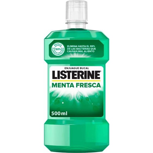 Listerine (menta fresca 500 ml)