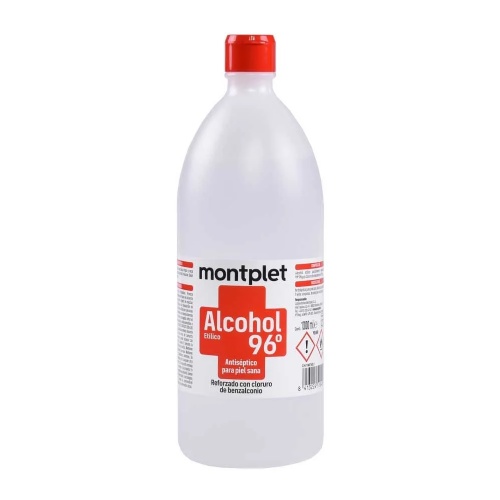 Alcohol 96º montplet 1 frasco 1000 ml - montplet