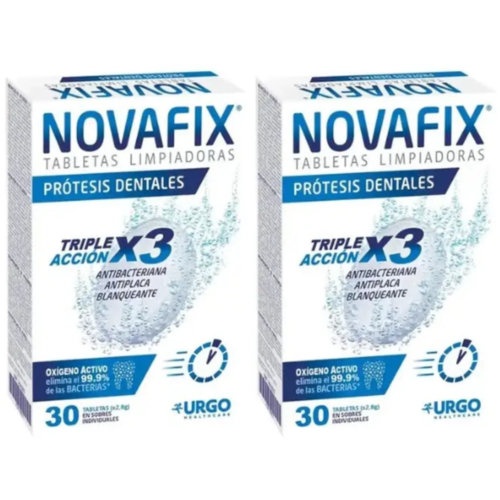 Novafix tabletas limpiadoras triple accion  104 unidades