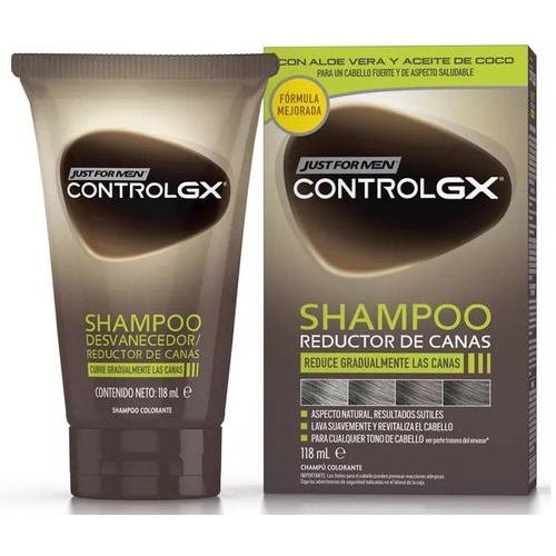 Control gx reductor de canas champu  1 tubo 118 ml