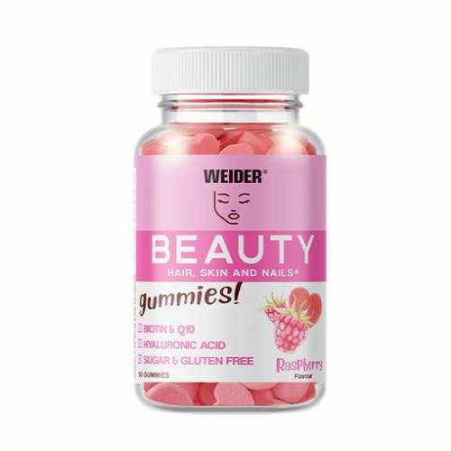 Beauty  40 gummies sabor frambuesa