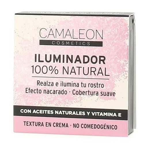 Camaleon iluminador 100% natural (crema rosa)