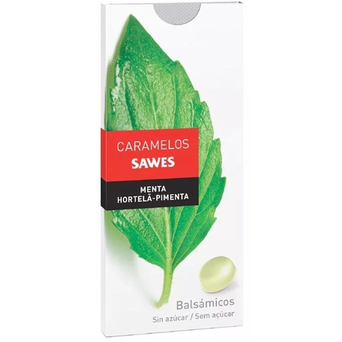 Sawes Caramelos Blister sin azúcar Menta (22 g)