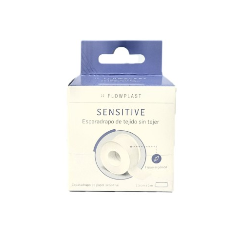Flowplast Esparadrapo Sensitive tejido sin tejer 5 m x 2,5 cm 1ud