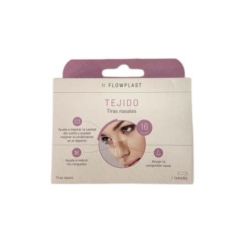 Flowplast Tira Adhesiva Nasal 16 tiras 1 tamaño 