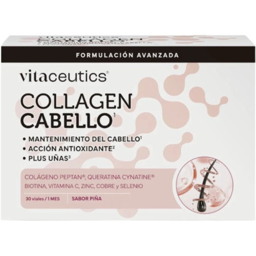 Vitaceutics Collagen Cabello 30 viales x 25 ml