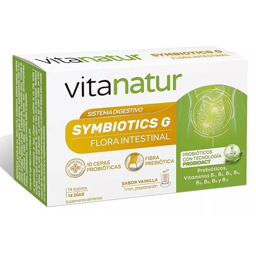 Vitanatur simbiotics g (2.5 g 14 sobres)