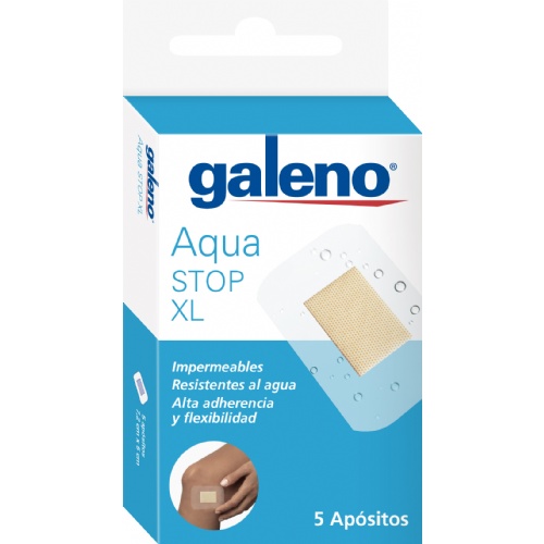 Aposito esteril adhesivo galeno aqua stop ultra 5 unidades 10 cm x 8 cm