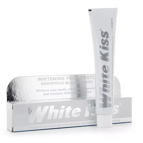 White kiss dentifrico blanqueador (50 ml)