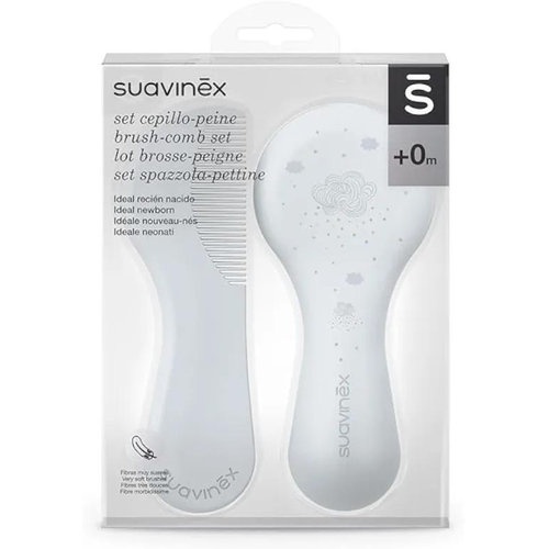 Suavinex Set Cepillo-Peine azul