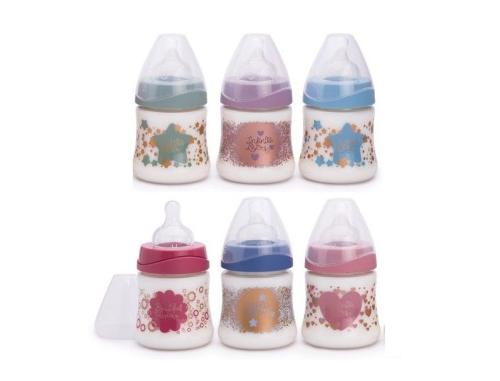 Biberon tetina fisiologica silicona premium bonhomia 1 unidad 150 ml talla s - premium bonhomia