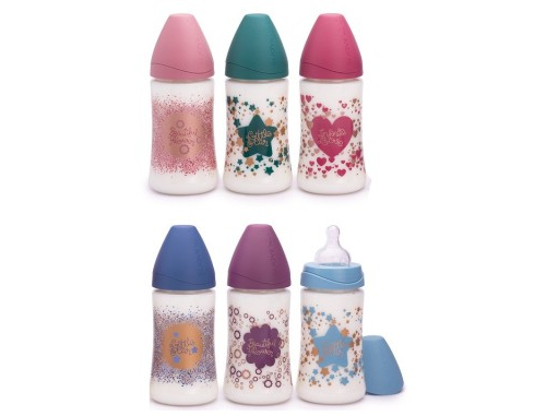 Biberon tetina fisiologica silicona premium bonhomia 1 unidad 270 ml talla m - premium bonhomia