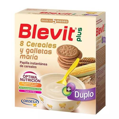 BLEVIT PLUS 8 CEREALES Y GALLETAS (DUPLO 600 G)