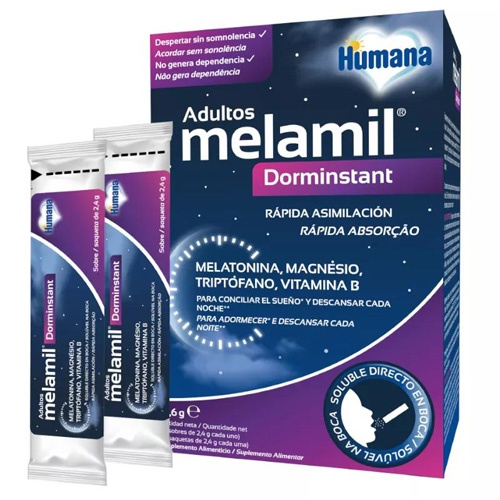 Melamil dorminstant adultos (24 sobres 2,4 g)