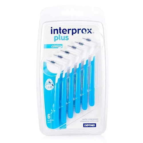 CEPILLO ESPACIO INTERPROXIMAL - INTERPROX PLUS (CONICO 6 U)