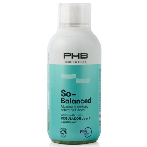 Phb time to care so balanced colutorio (1 botella 300 ml sabor menta suave)