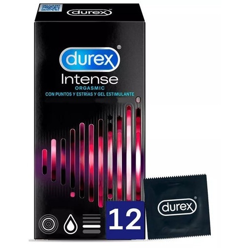 Durex Intense Orgasmic Preservativo (12 ud)