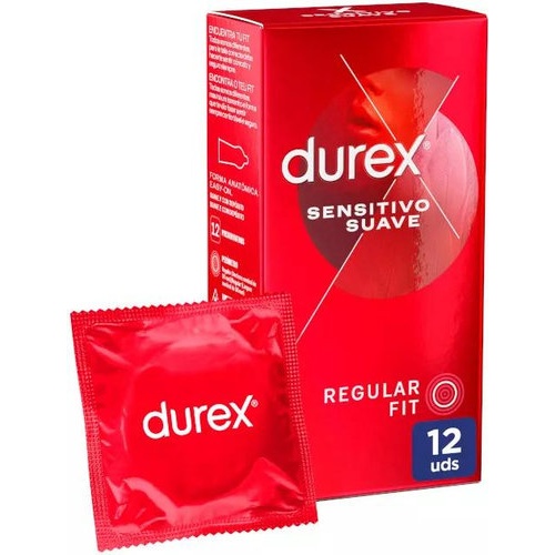 Durex Preservativos Sensitivo Suave (12 ud)