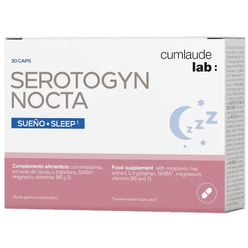 Cumlaude lab: serotogyn nocta (30 capsulas)