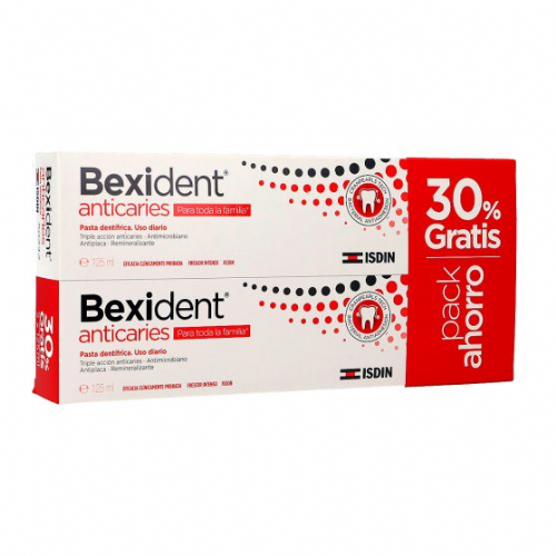 Bexident Pack Ahorro Anticaries 125ml x 2ud