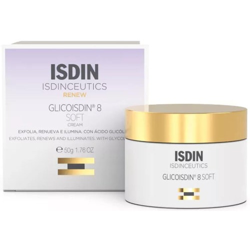 Isdinceutics glicoisdin 8 soft crema facial efecto peeling  1 tarro 50 ml