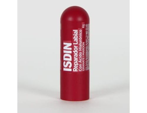 Isdin reparador labial  1 stick 4 g color granate