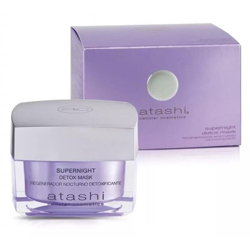 Atashi cellular cosmetics supernight detox mask - regenerador nocturno detoxificante (1 envase 50 ml