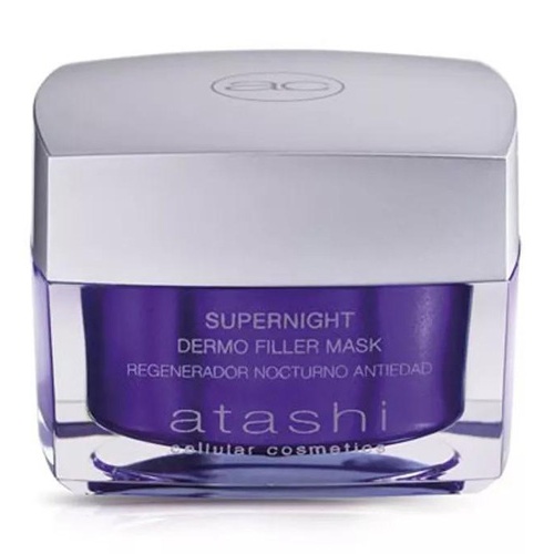 Atashi cellular cosmetics supernight dermo filler mask - regenerador nocturno antiedad (1 envase 50 