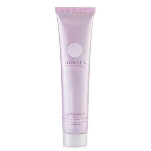 Atashi cellular cosmetics supernight - desmaquillante de arcilla rosa en crema (1 envase 75 ml)