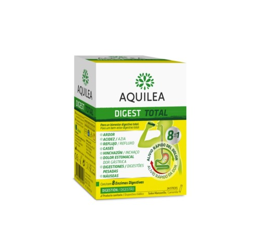 Aquilea Digest Total sabor manzanilla 24 sticks